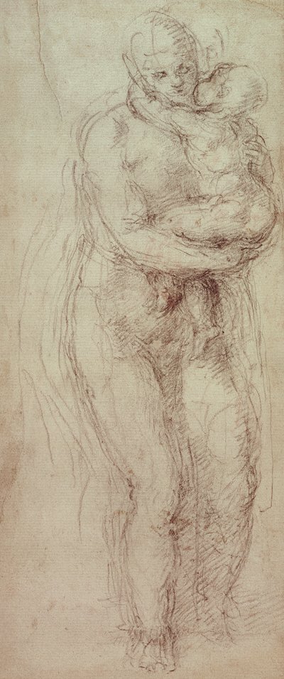 Madonna und Kind von Michelangelo Buonarroti